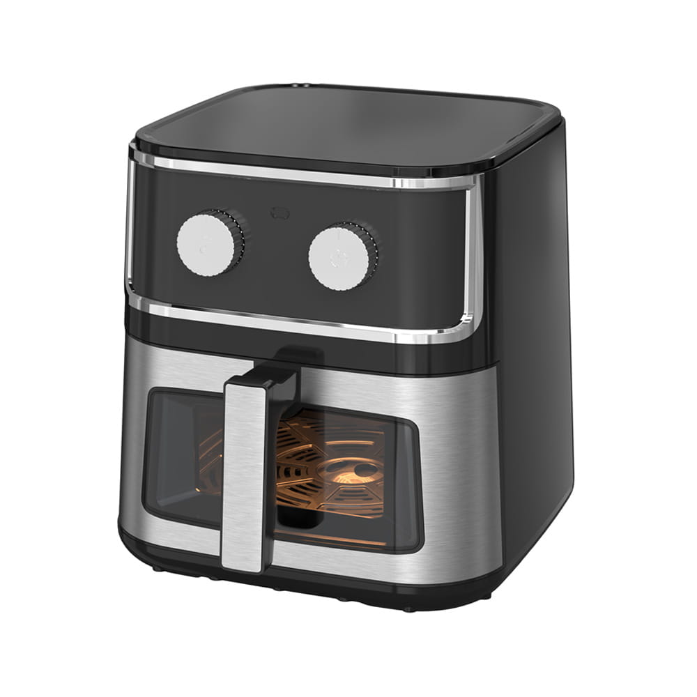 Mekanisk synlig rostfritt stål luft fryer